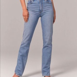 Size 27 Abercrombie 90’s Straight Ultra High Rise Jeans
